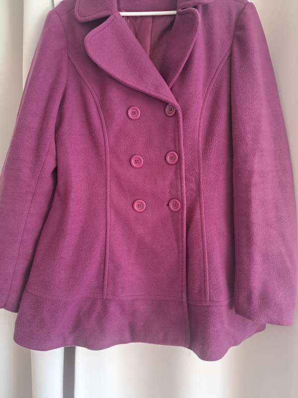 Purple ladies jacket - size 16