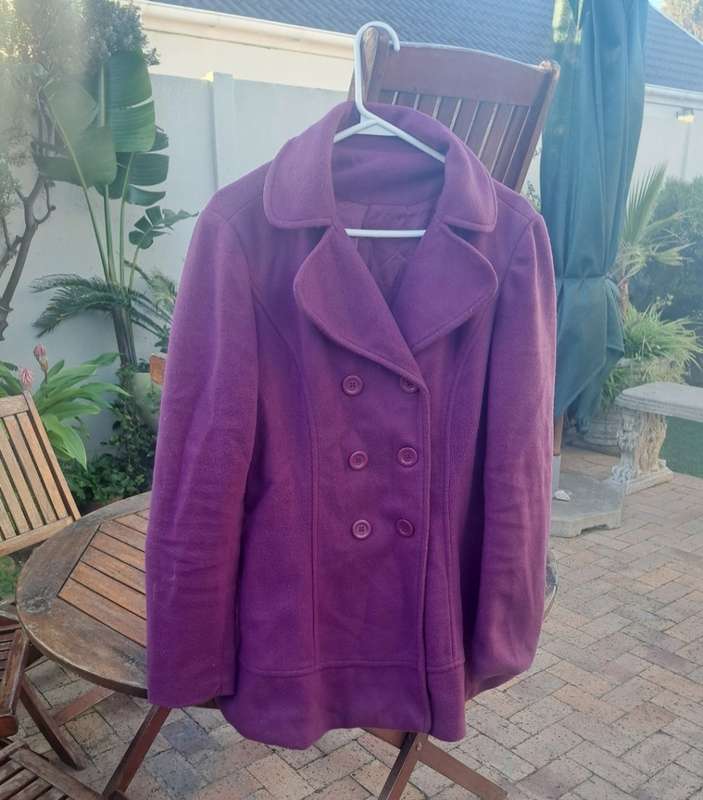 Purple ladies jacket - size 16