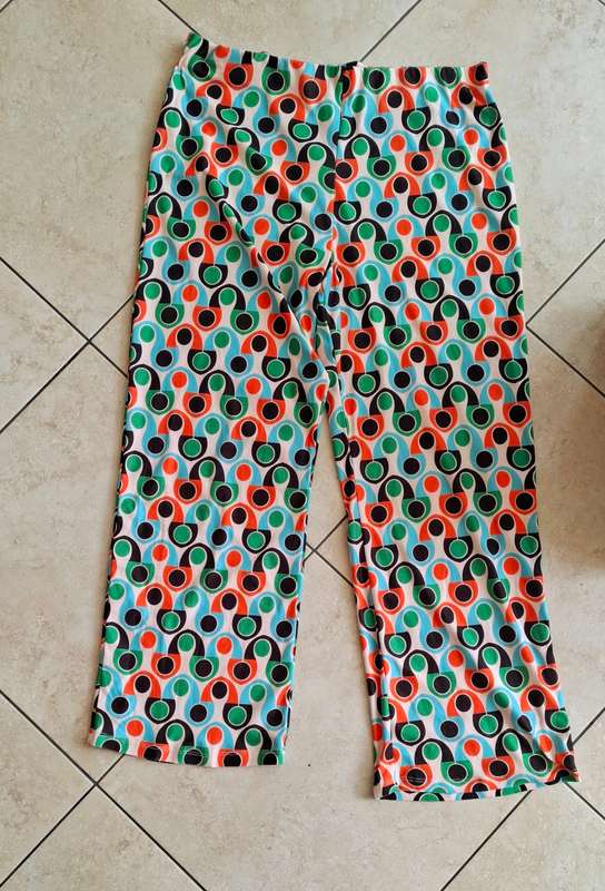 The fix multi print pants - Size Large