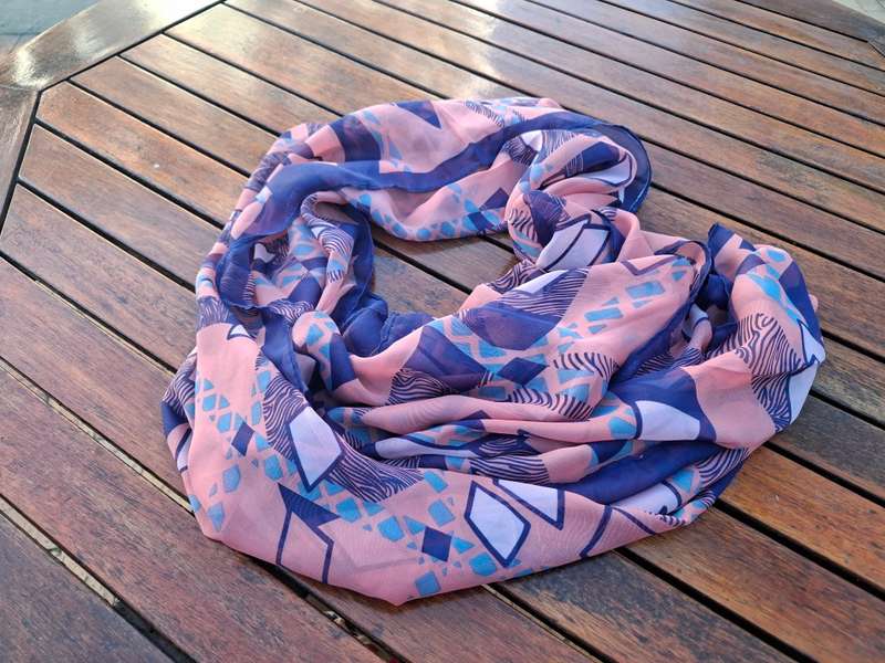 3 x 100% Rayon scarves