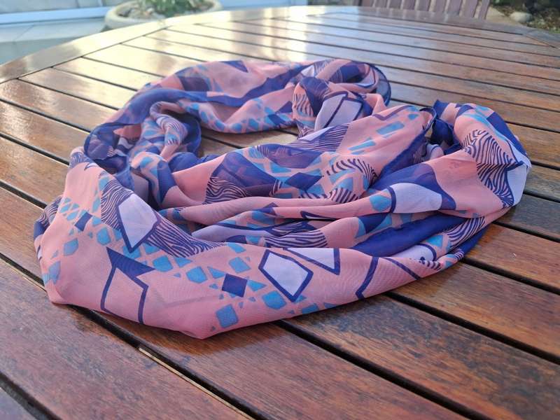 3 x 100% Rayon scarves