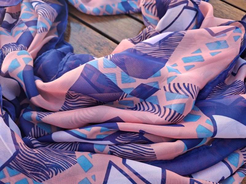 3 x 100% Rayon scarves