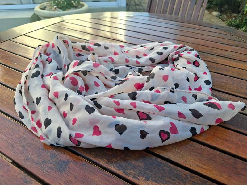 3 x 100% Rayon scarves