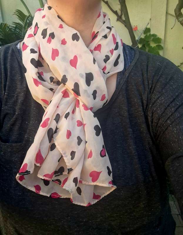 3 x 100% Rayon scarves