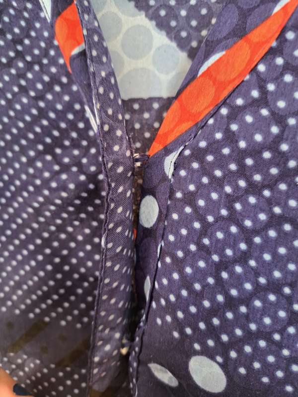 Patterned Blouse - Size 40