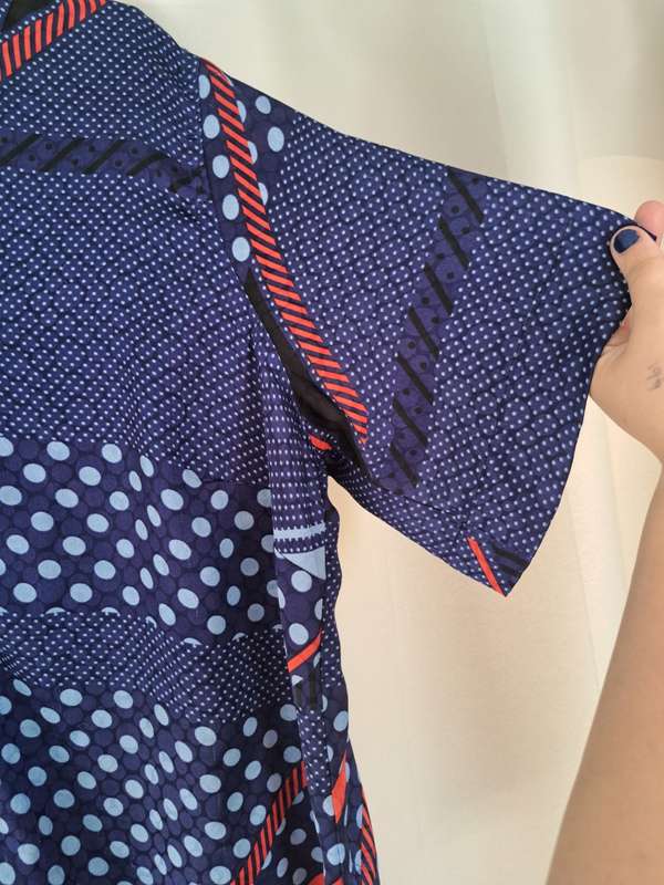 Patterned Blouse - Size 40