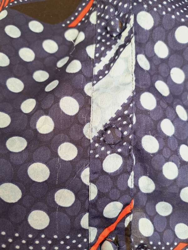 Patterned Blouse - Size 40