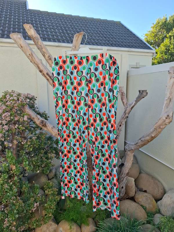 The fix multi print pants - Size Large