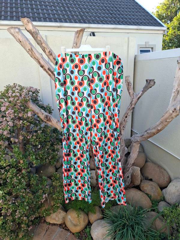 The fix multi print pants - Size Large