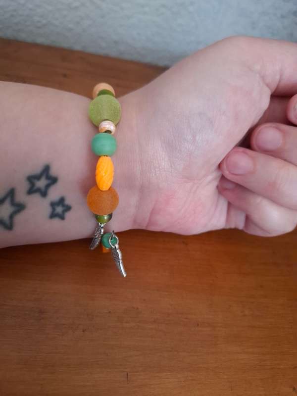 Handmade costume jewellery set 14