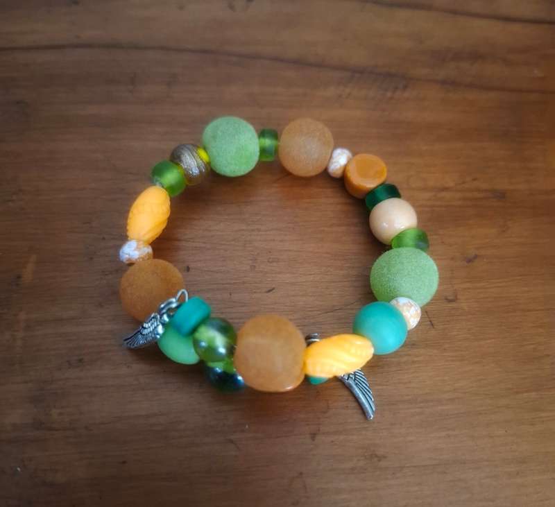 Handmade costume jewellery set 14