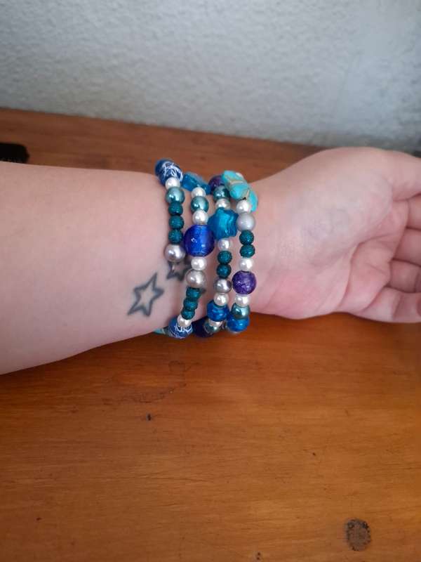 Handmade costume jewellery set 15