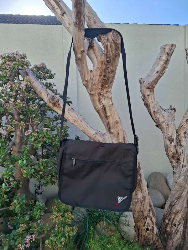 Red mountain sling bag