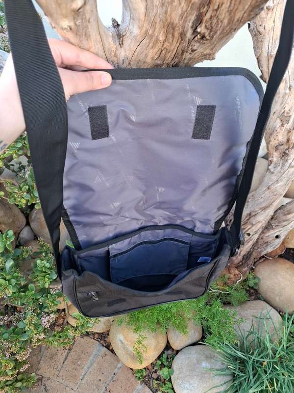 Red mountain sling bag