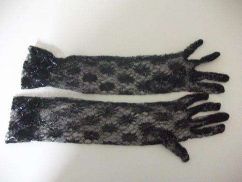 Evening wear gloves