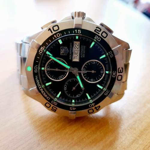TAG Heuer Aquaracer Day Date Automatic Chronograph CAF2010 Mens watch