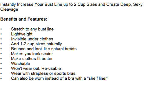 Best Up Bra Cups. Add 1-2 cup size naturally. Light weight and comfortable for All day use.