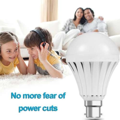 Smart Led rechargeable light bulb. Cool white. 12W, 220v.
