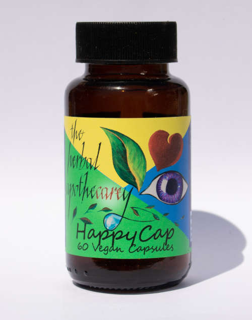 HappyCap - promotes quick relaxation, elevated mood, and relief from anxiety & stress