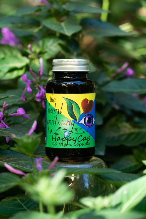 HappyCap - Safely promotes quick relaxation, elevated mood, and relief from anxiety and stress -