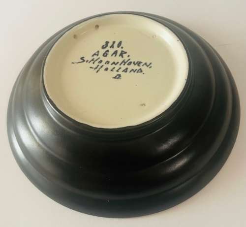 Beautiful Gouda plate in the sought after Agar pattern
