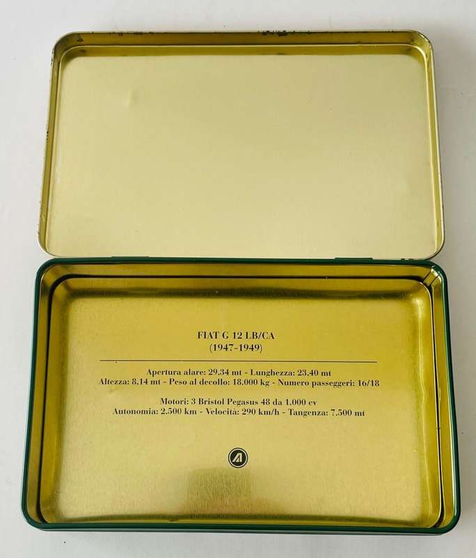 Alitalia - First Class / Magnifica Class - Travellers amenities Tin (Lot of 3)