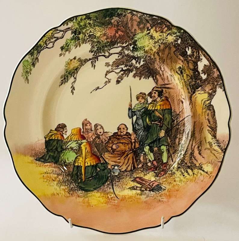 Royal Doulton - Serving Plate - Under the Greenwood Tree - Pattern D6341.