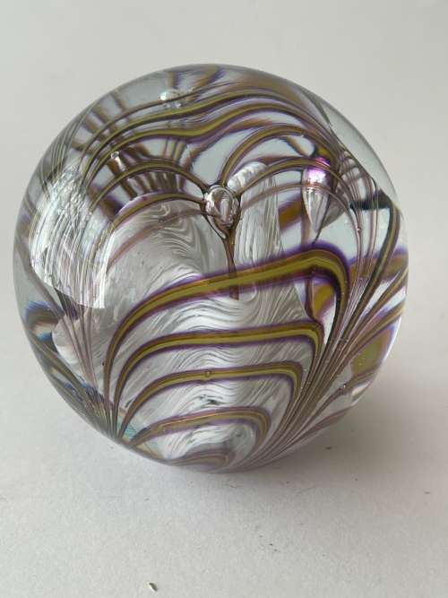 Paperweight Signed Piece By Adam Jablonski
