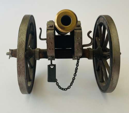 Miniature Brass Cannon