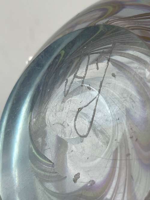 Paperweight Signed Piece By Adam Jablonski