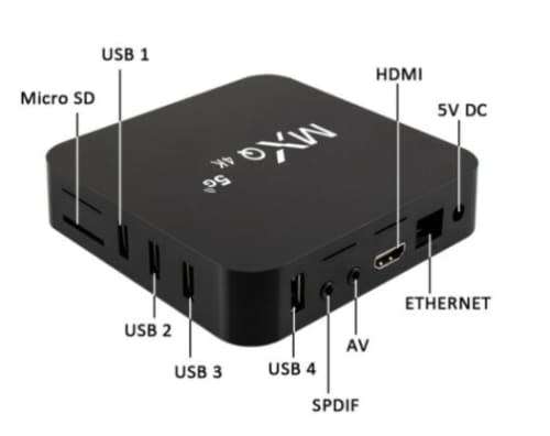*** NEW 2021*** 4K UHD Android TV Box - 8GB ROM 1GB Ram