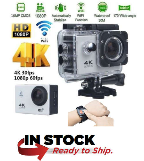 4K 2'' Ultra HD 1080P *Silver* Sports WiFi Cam Action Camera DV HDMI Video Recorder : Perfect Timing