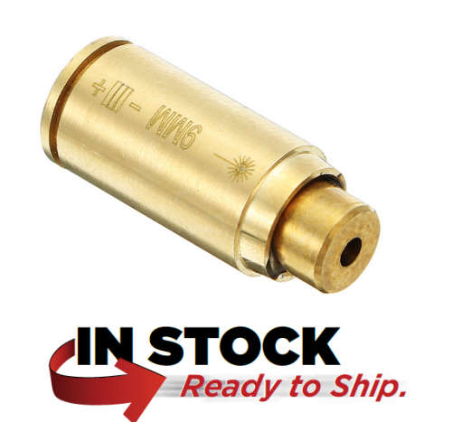 CAL 9MM Laser Bore Sighter Red Dot Sight Brass Cartridge Bore Sighter Caliber : Perfect Timing