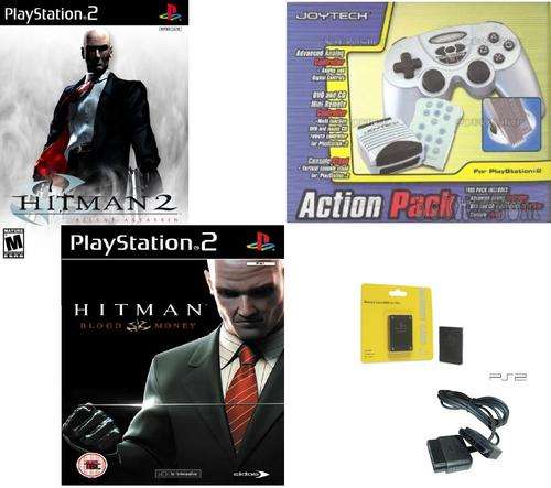 PS2 Accessory and game Bundle - Controller / Memory Card and Games + More !