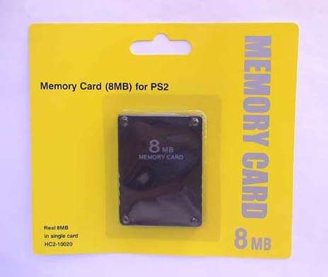 Brand New 8mb Memory Card - Free Card Mod