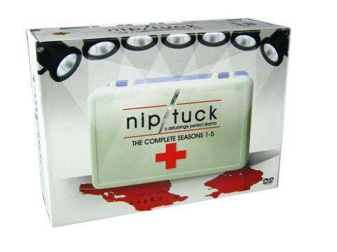Nip Tuck - Complete Box Set - Brand New and SEALED - Seasons 1 to 5 - PAL - 34 DVD`s
