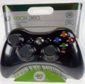 XBOX 360 Wireless Controller - (BLACK) Brand NEW and Sealed - Earn FREE POSTAGE