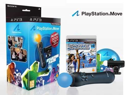 PS3 Move Starter Pack + Sports Champions - FREE POSTAGE