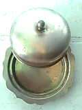 Silver Butter Dish 1950`s