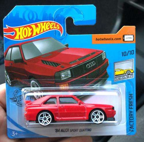 Hotwheels Hot wheels Matchbox 1984 Audi Sport Quattro 1:64