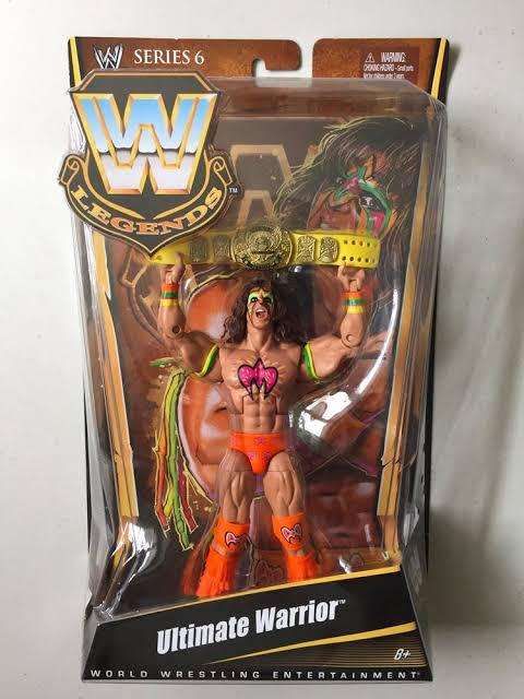 Action figure WWE Elite Mattel WWF Ultimate Warrior figures 6"