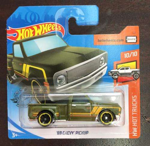 Majorette Hotwheels Hot wheels Matchbox 1969 Chevy Pickup 1:64