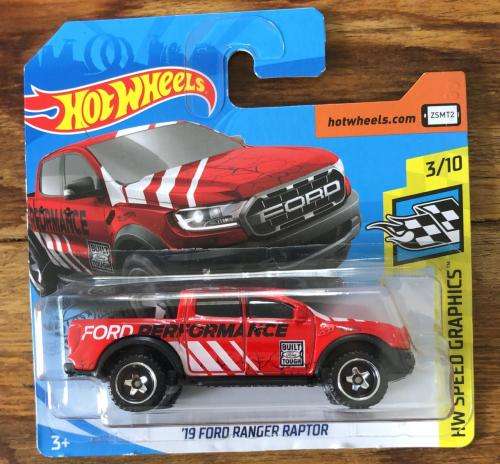 Majorette Hotwheels Hot wheels Matchbox 2019 Ford Ranger Raptor 1:64