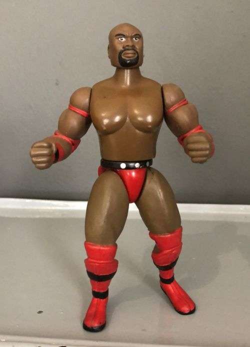 1996 WWF JAKKS Action figure WWE Elite Ahmed Johnson