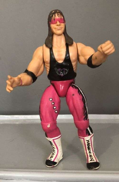 1996 WWF JAKKS Action figure WWE Elite Bret Hart