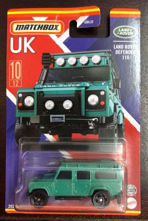 Majorette Hotwheels Hot wheels Matchbox Land Rover Defender 110 1:64