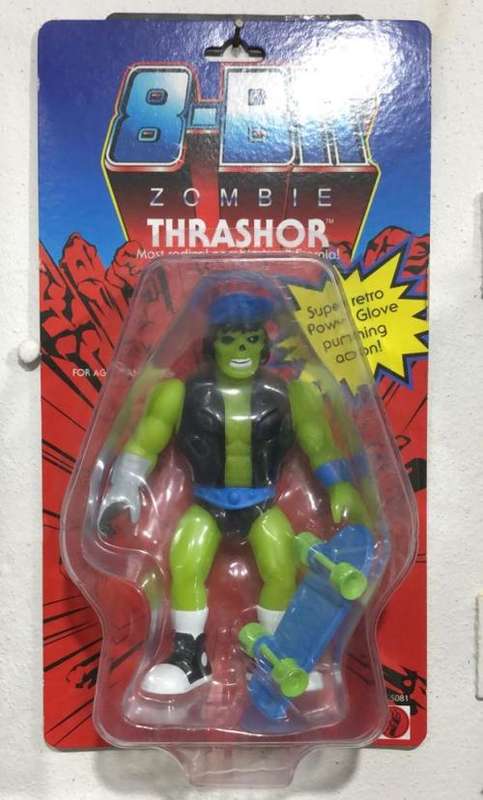 8-bit Thrashor Complete Skeletor Vintage Masters Of The Universe Classics Motuc He-man motu Bootleg