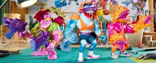 Mattel Creations Street Sharks 7` Action Figure Limited Edition Clambo