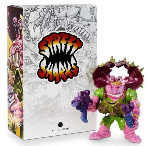 Mattel Creations Street Sharks 7` Action Figure Limited Edition Clambo
