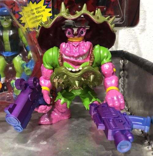 Mattel Creations Street Sharks 7` Action Figure Limited Edition Clambo
